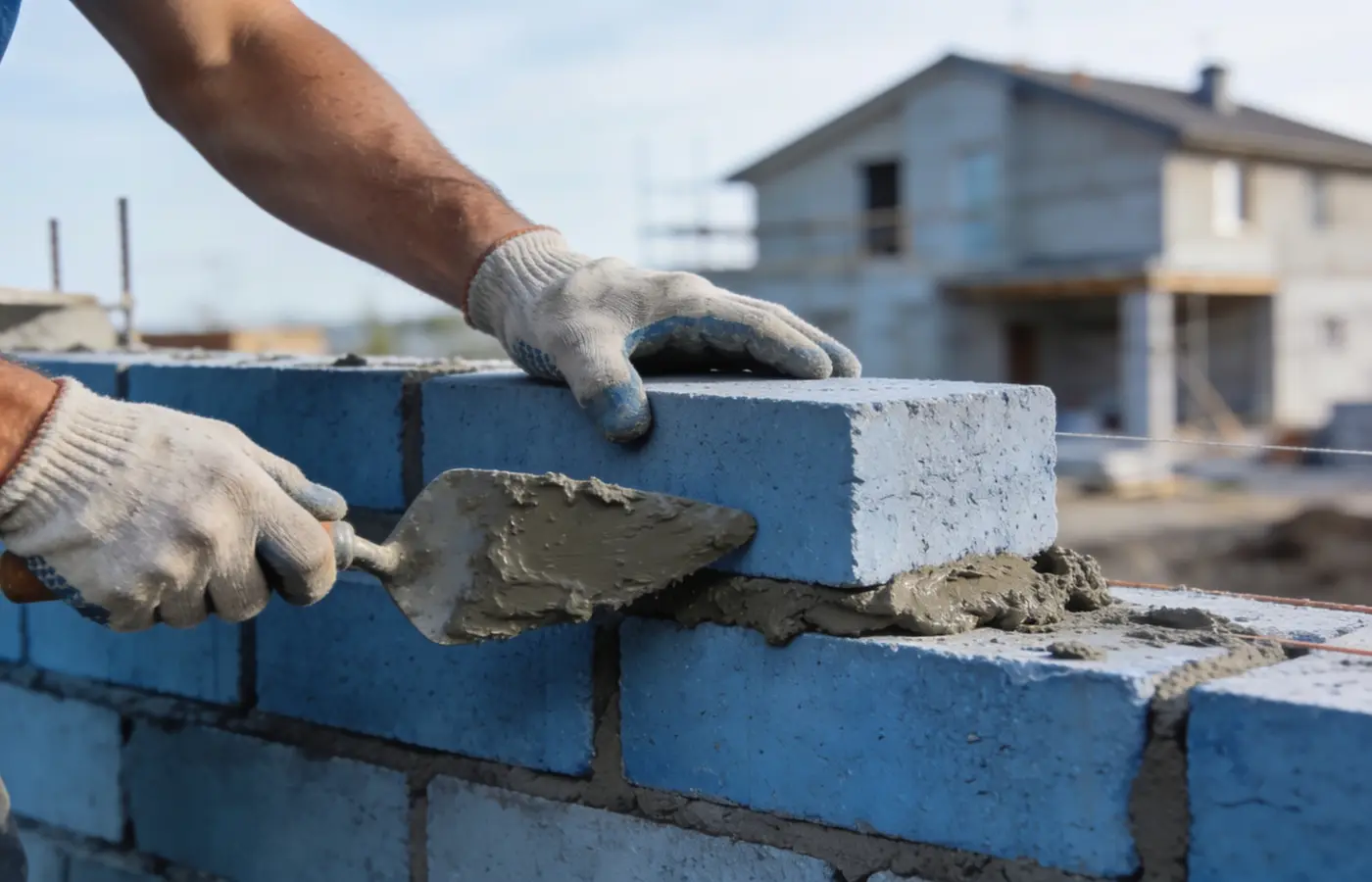 Chantier de maçonnerie